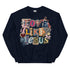 Love Like Jesus Faux Quilt Crewneck