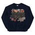 Jesus Faux Quilted Crewneck