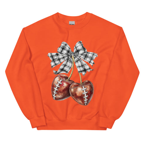Football Cherry Sweatshirt