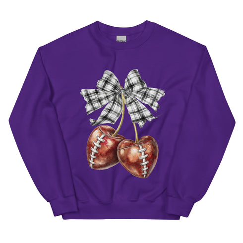 Football Cherry Sweatshirt