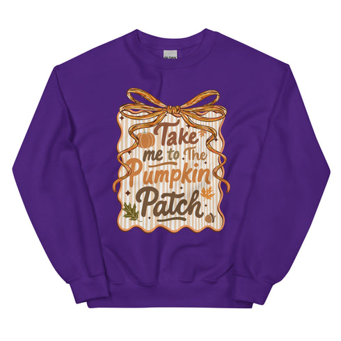 Take me to the Pumpkin Patch Crewneck