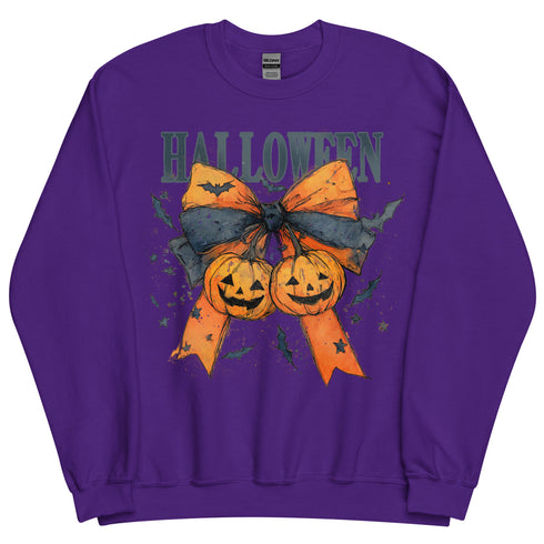 Halloween Bow Cherry Sweatshirt