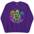 Halloween Skeleton Meditation Sweatshirt