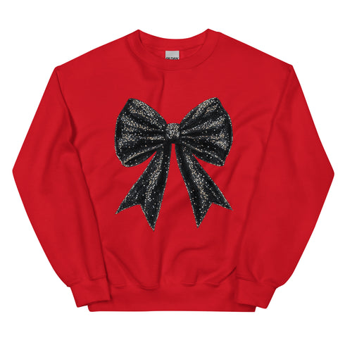 Black Bow Sweatshirt