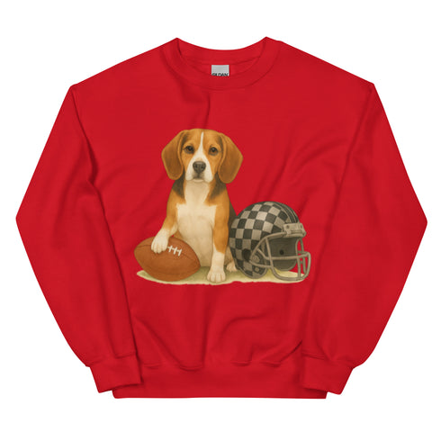 Beagle Football Sweatshirt