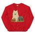 American Eskimo Football Sweatshirt