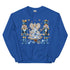 Blue Nutcracker Christmas Sweatshirt