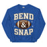 Bend and Snap Football Crewneck