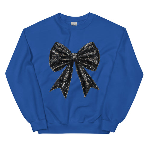 Black Bow Sweatshirt