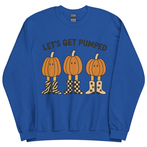 Let's Get Pumped Fall Crewneck
