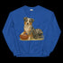Blue Merle Aussie Football Sweatshirt