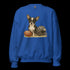 Chihuahua Black and White Football Sweatshirt