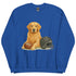 Golden Retriever Football Sweatshirt
