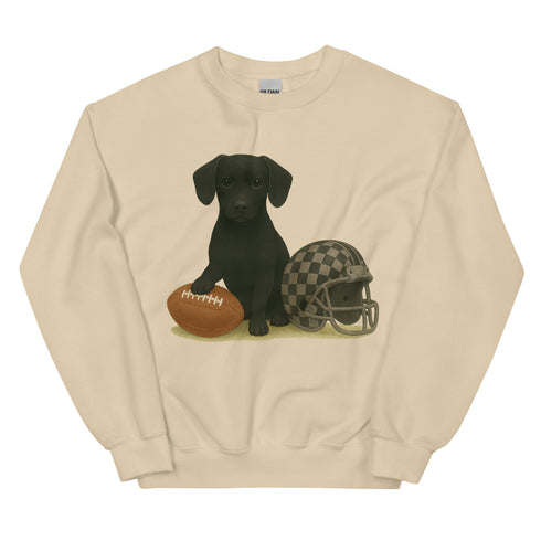 Chiweenie Football Crewneck