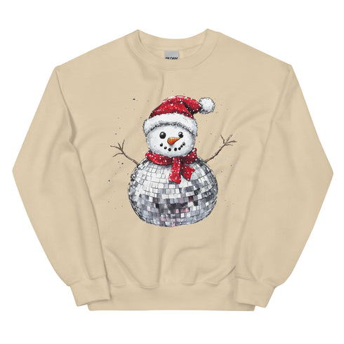 Disco Snowman Sweatshirt