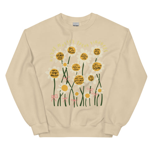 Speak Kindness Words Matter Crewneck
