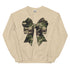 Camo Bow Crewneck