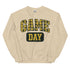 Game Day Yellow Plaid Football Sweatshirt