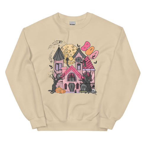 Boo House Halloween Sweatshirt