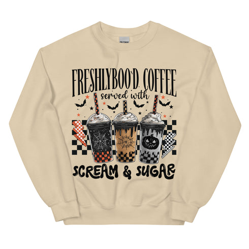 Freshly Boo'd Coffee Sweatshirt