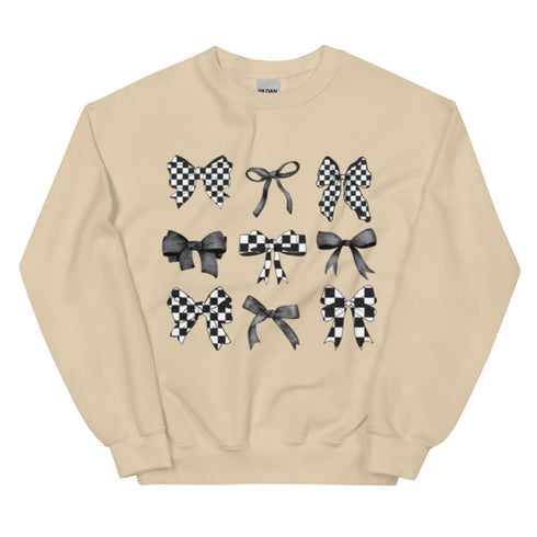 Coquette Black Bow Sweatshirt