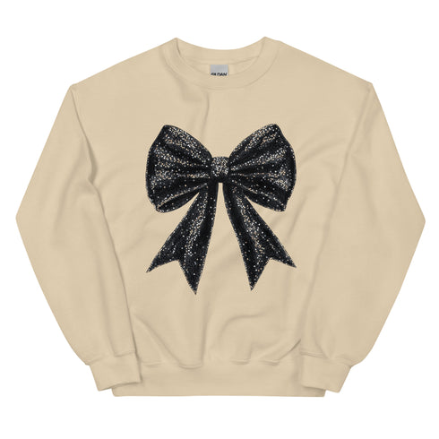 Black Bow Sweatshirt