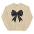 Black Bow Sweatshirt