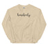 Homebody Embroidered Crewneck