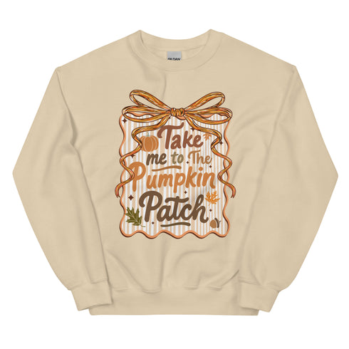 Take me to the Pumpkin Patch Crewneck