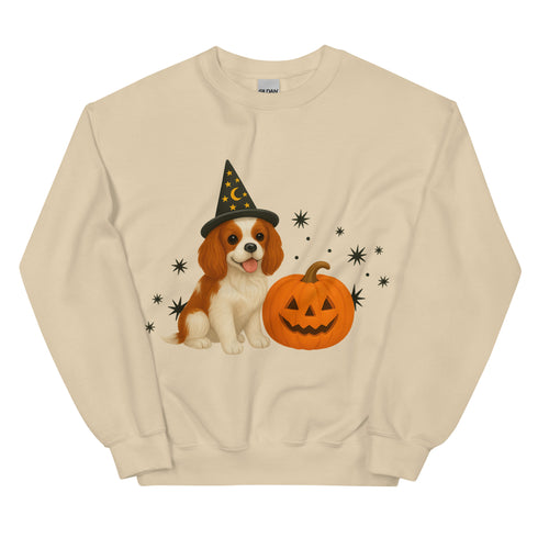Cavalier Halloween Witchy Dogs Sweatshirt