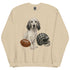 English Setter Dog Football Sweatshirt