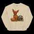 Chihuahua Brown Football Sweatshirt