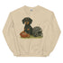 Black and Tan Dachshund Football Sweatshirt