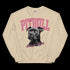 Black Pitbull Mom Club Sweatshirt