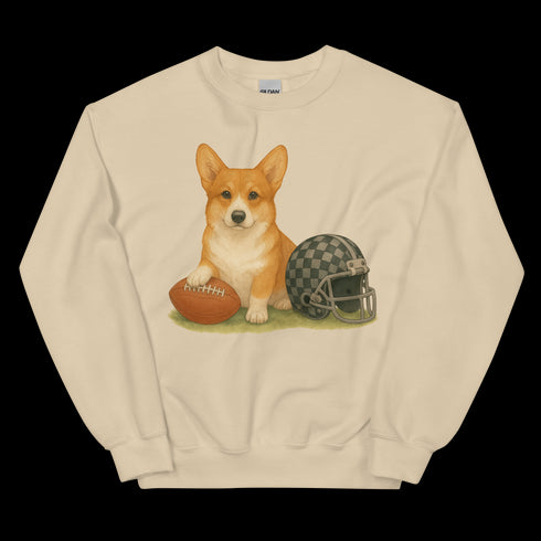 Corgi Football Sweatshirt