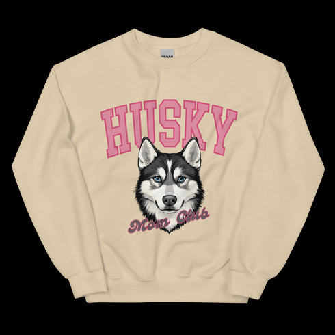 Husky Dog Mom Club Sweatshirt