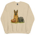 German Shepherd Football Sweatshirt