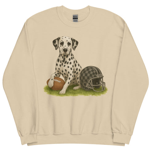 Dalmatian Football Sweatshirt