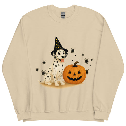 Dalmatian Halloween Witchy Dogs Sweatshirt