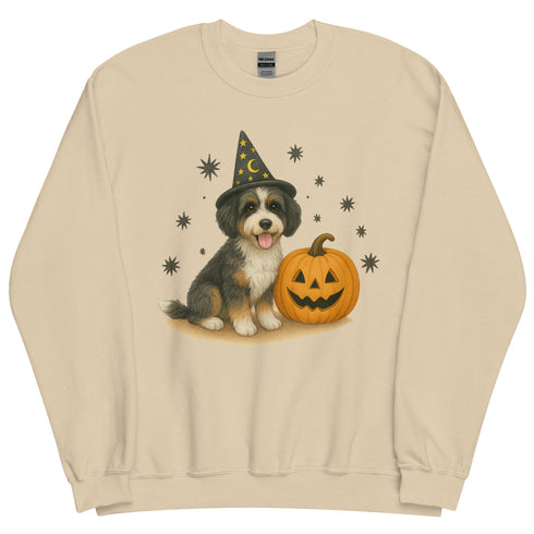 Aussiedoodle Witchy Halloween Crewneck