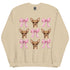 Tan chihuahua with bows Sweatshirt