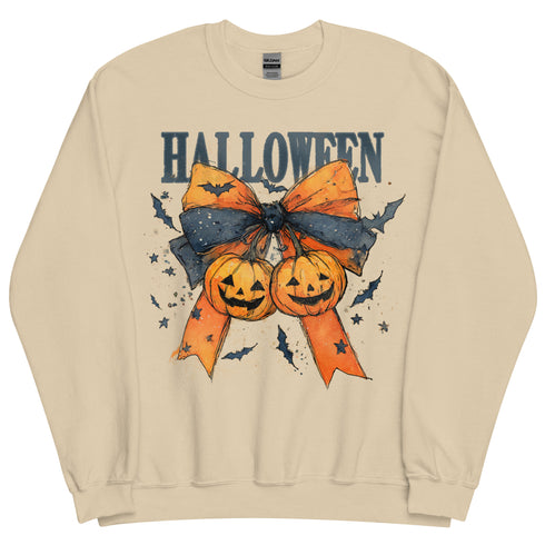 Halloween Bow Cherry Sweatshirt