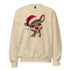 Faux Yarn Reindeer Crewneck