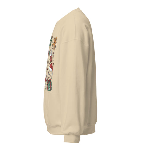 Christmas Vibes Doodles Sweatshirt