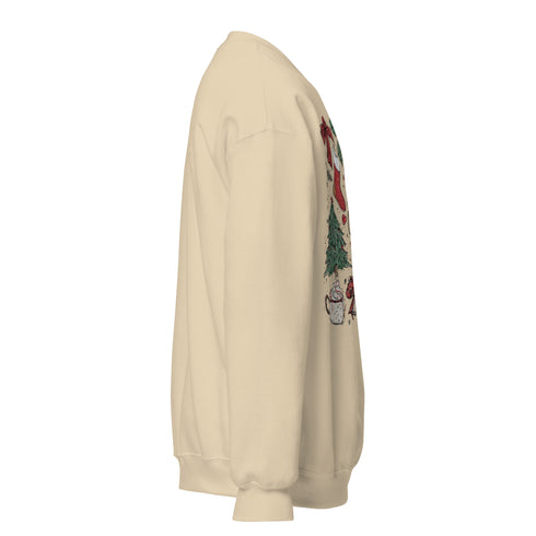 Christmas Vibes Doodles Sweatshirt