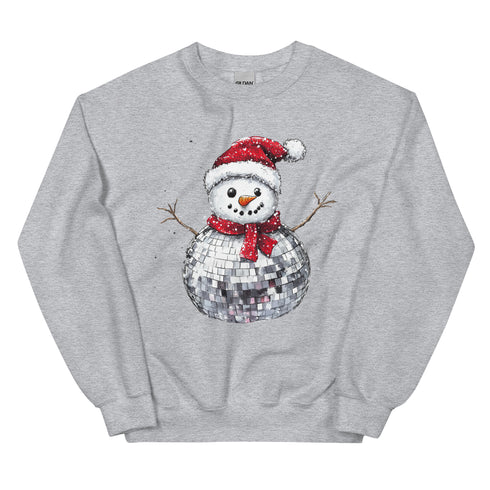 Disco Snowman Sweatshirt
