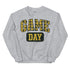 Game Day Yellow Plaid Football Sweatshirt