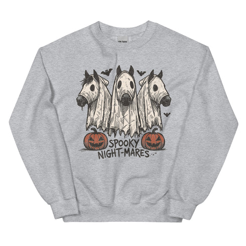 Spooky Night-Mares Halloween Sweatshirt