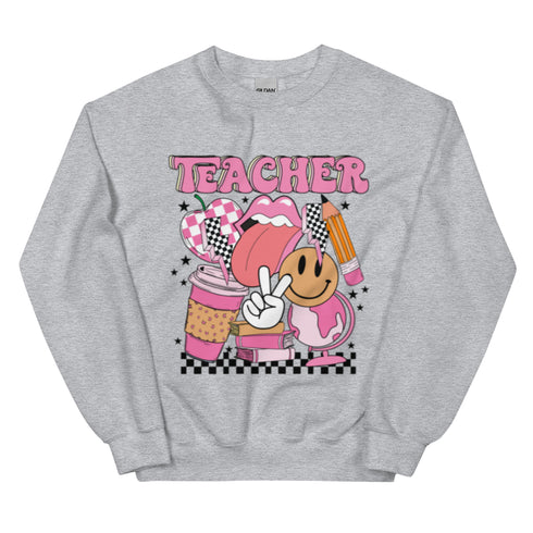 Retro Teacher Sweatshirt