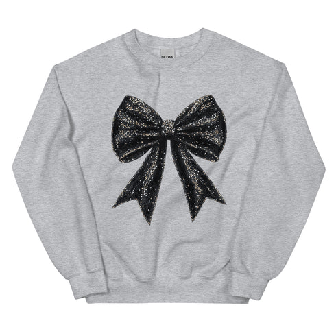 Black Bow Sweatshirt